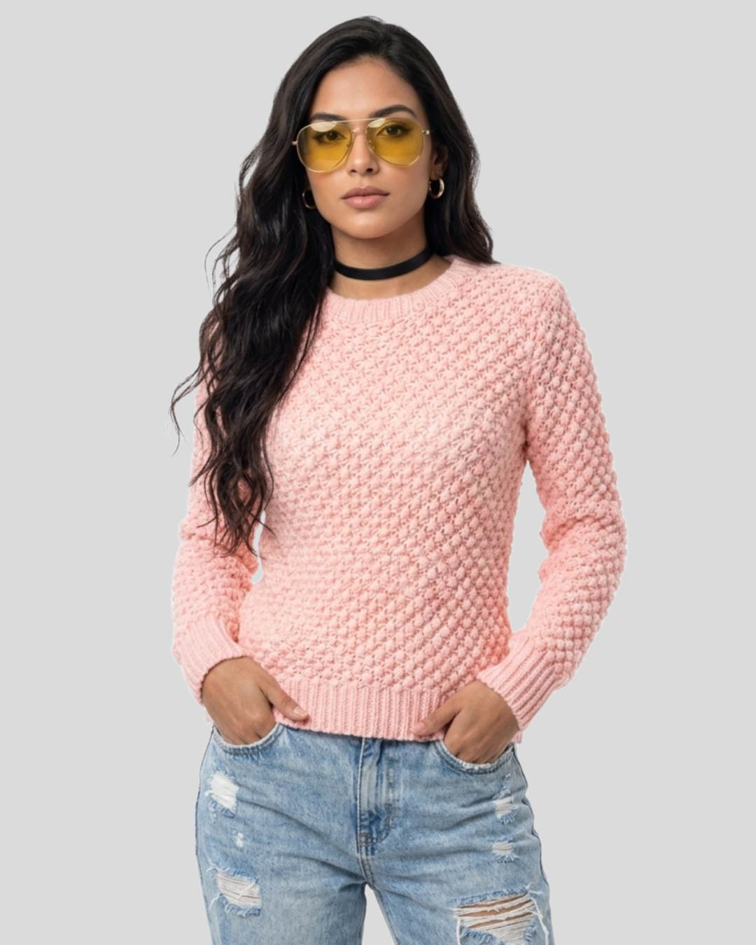 Tricô Pink — tam P