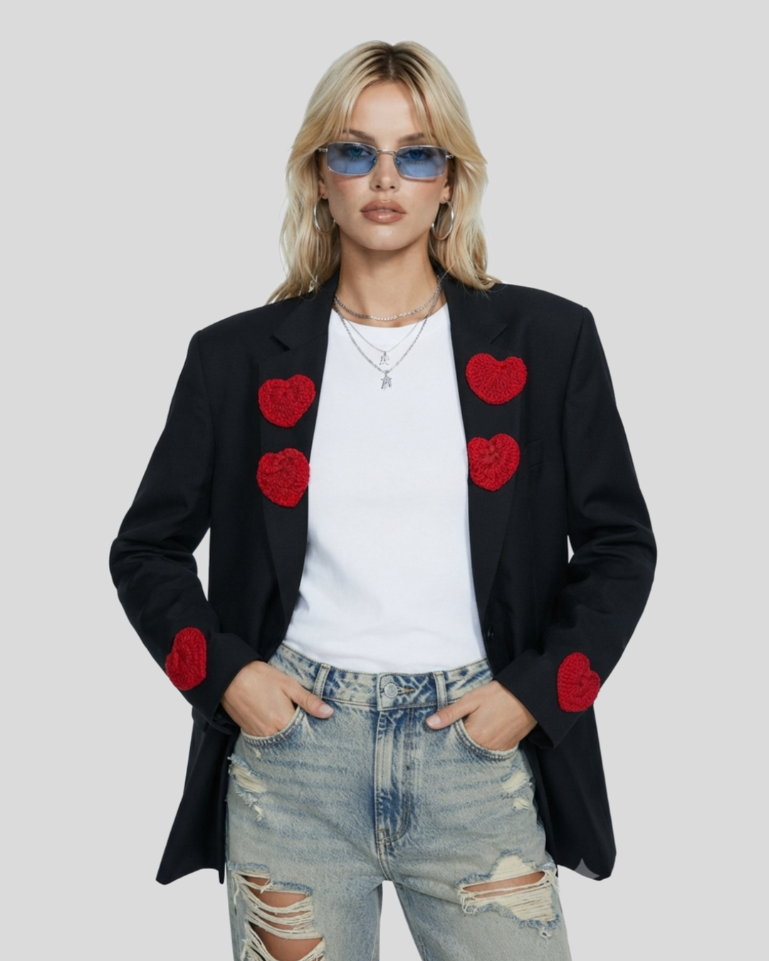 Blazer Oversized Estilizado Paulu's — tam GG