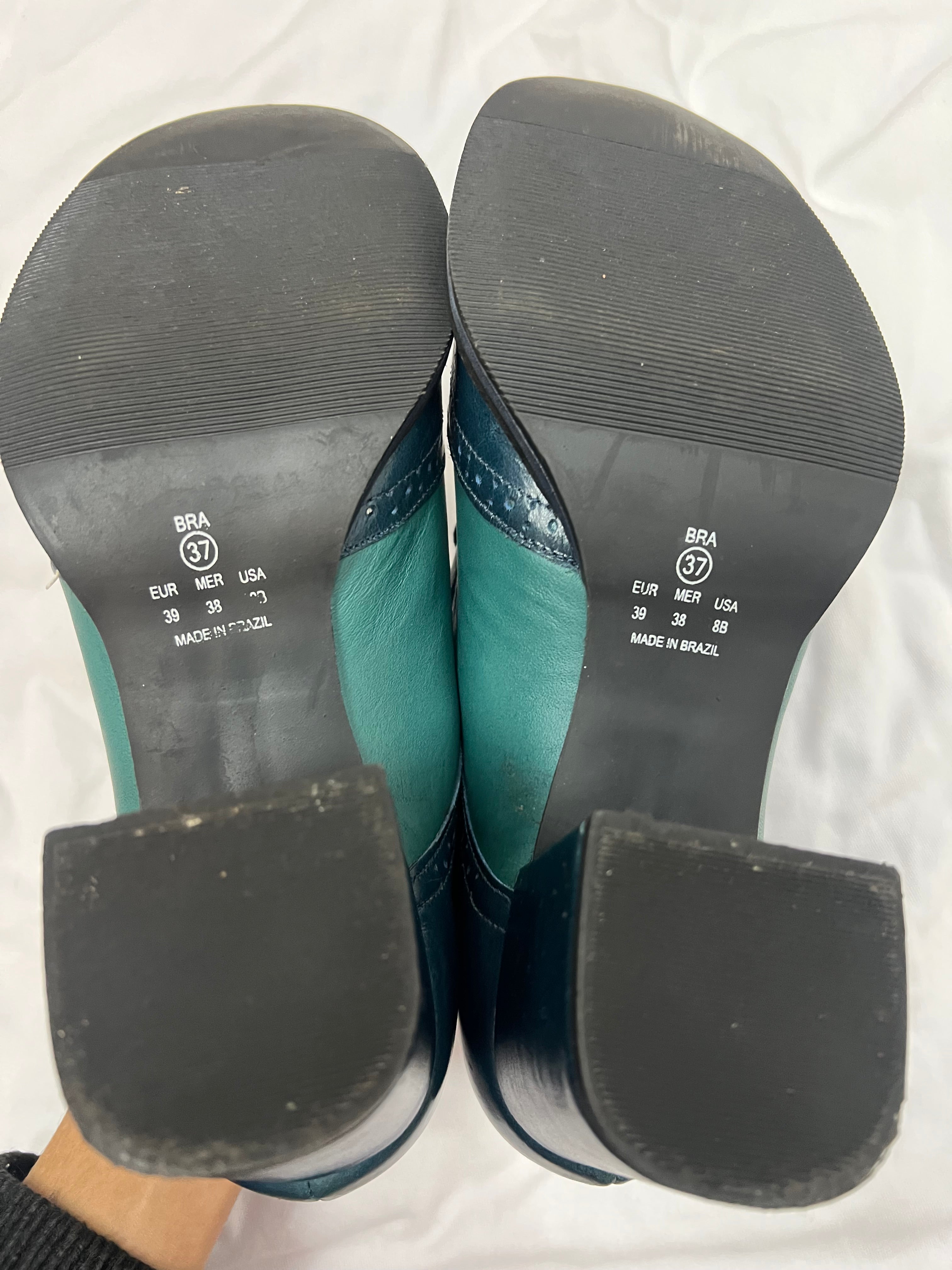 Sapato Boneca Bicolor  - N37