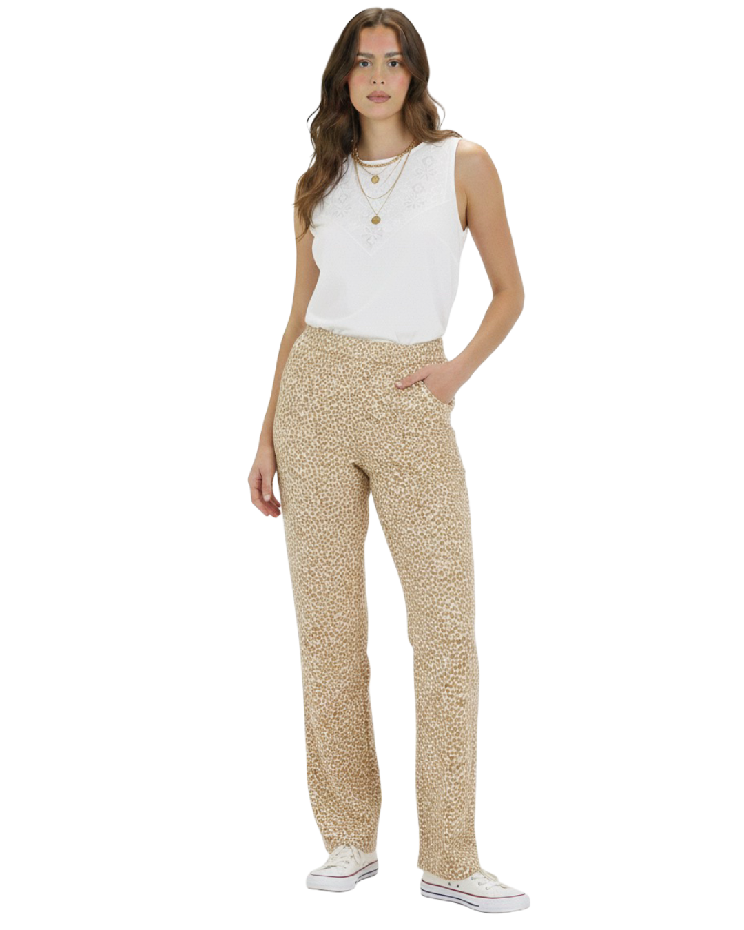 Calça Animal Print - tam (46\GG)