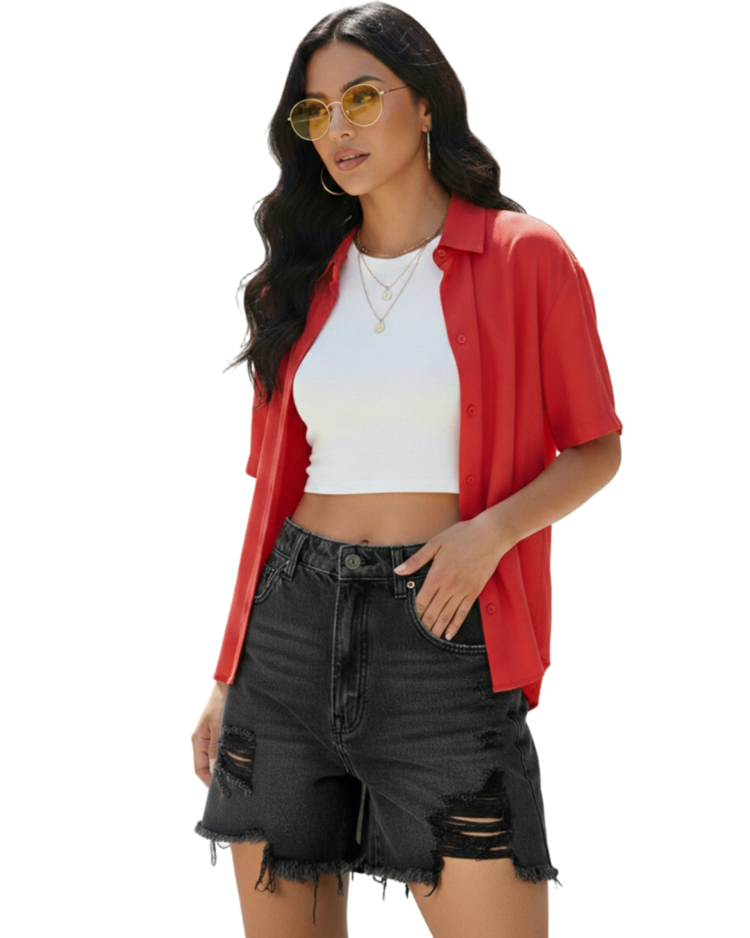 Camisa Oversized Lucciano - tam (M)