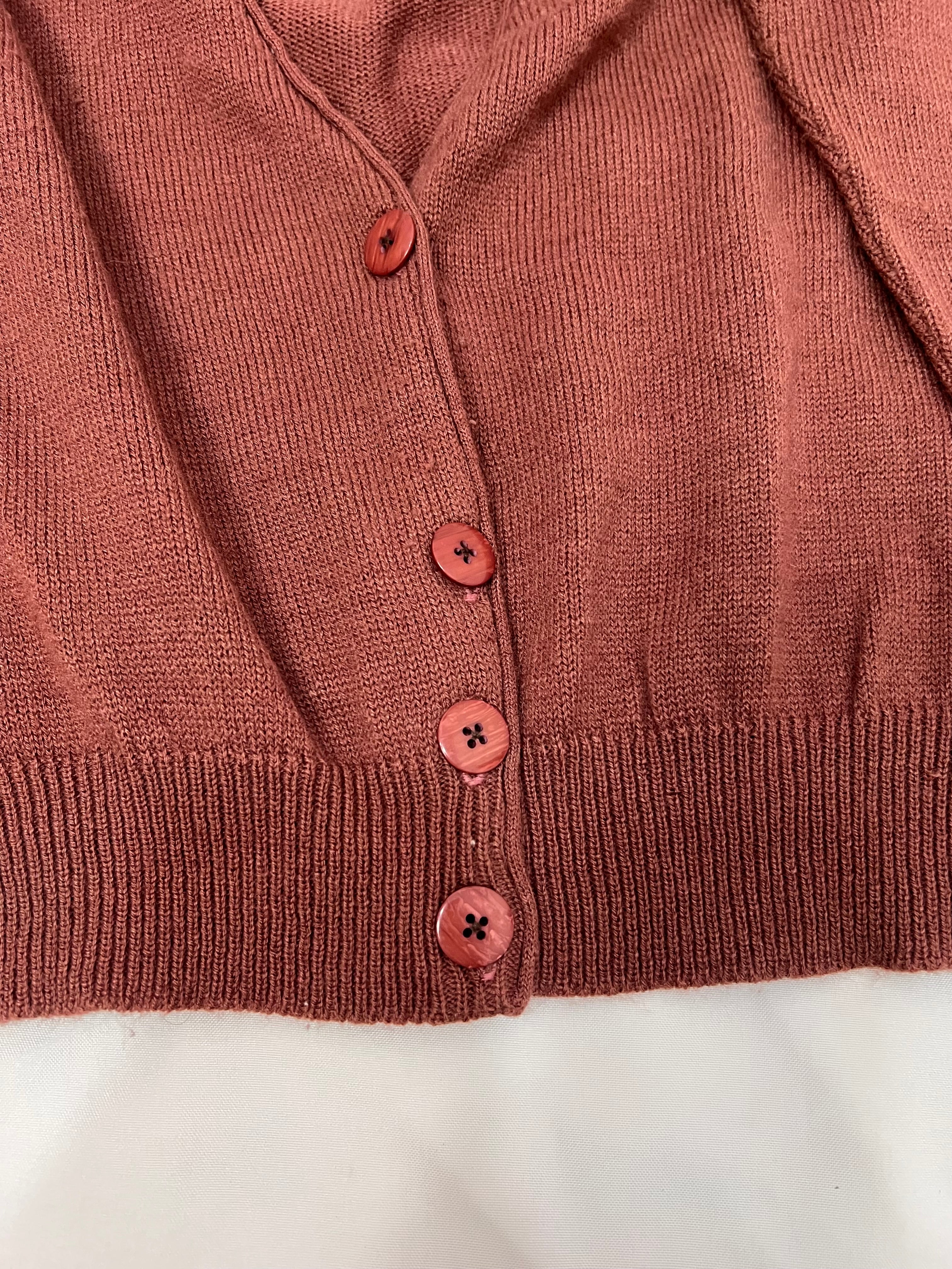 Cardigan Nude - tam (G)
