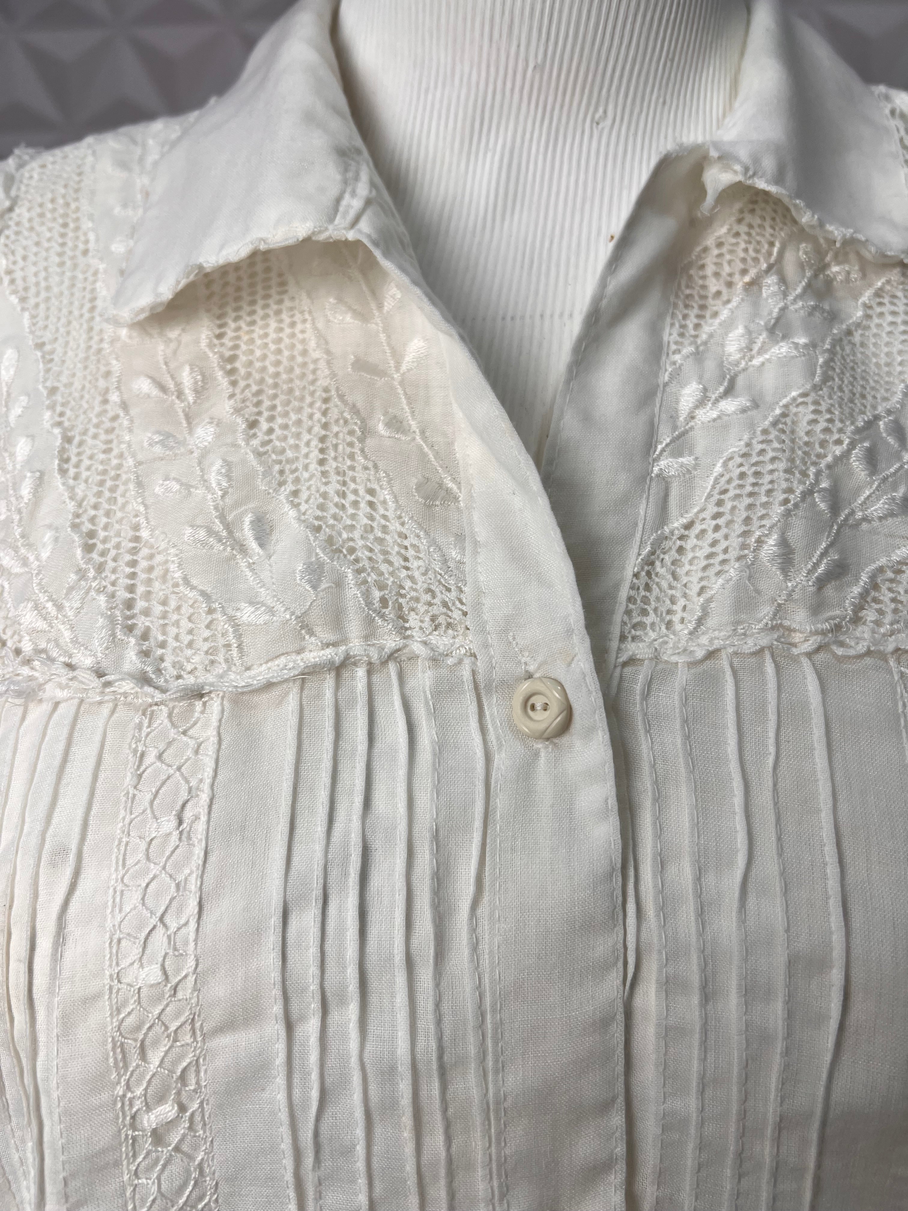 Regata Vintage  Branca — tam G
