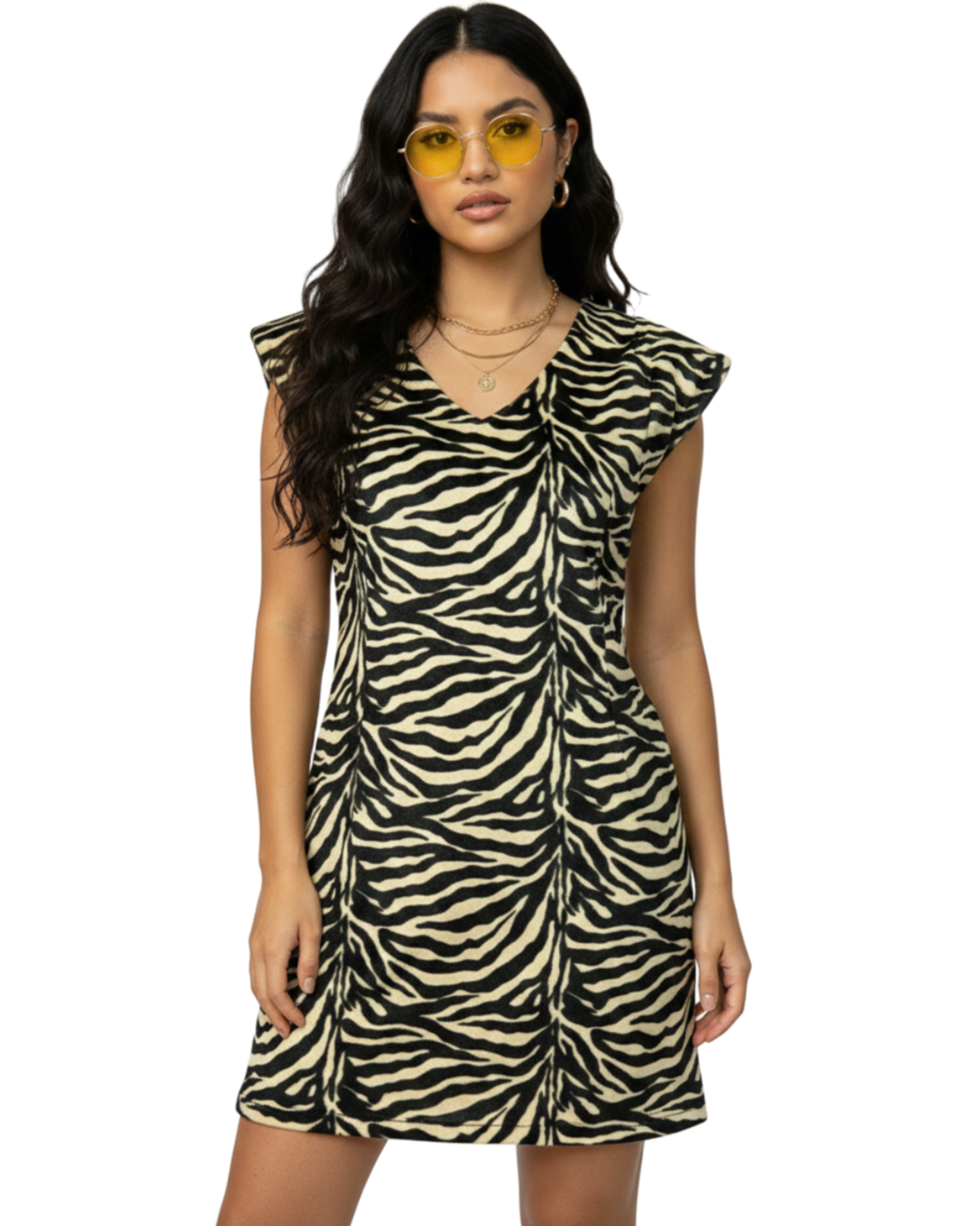 Vestido Animal Zebra -  tam (G)