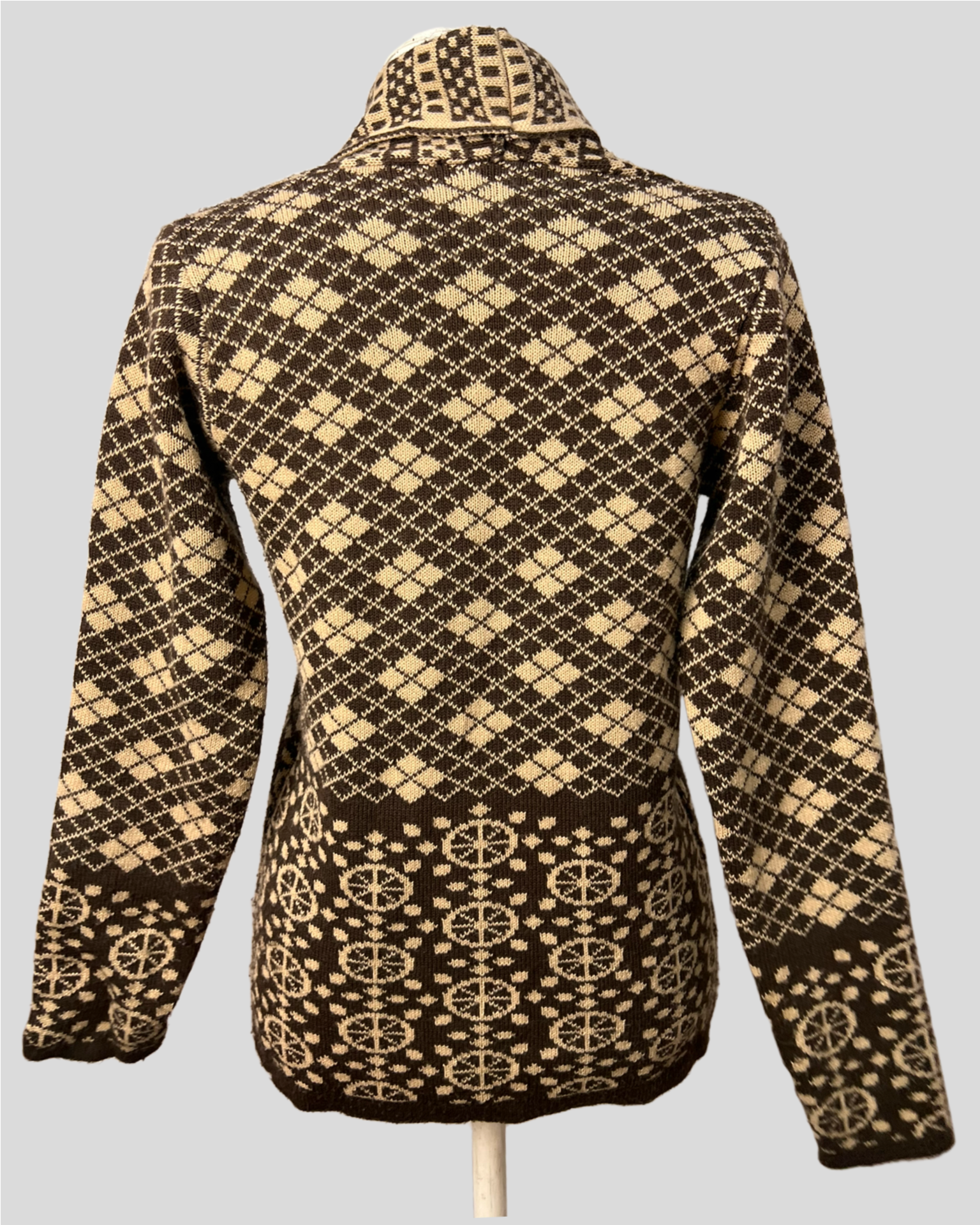 Cardigan Marrom  —  tam M