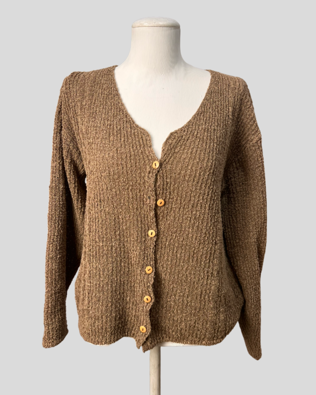 Cardigan Marrom   —  tam M