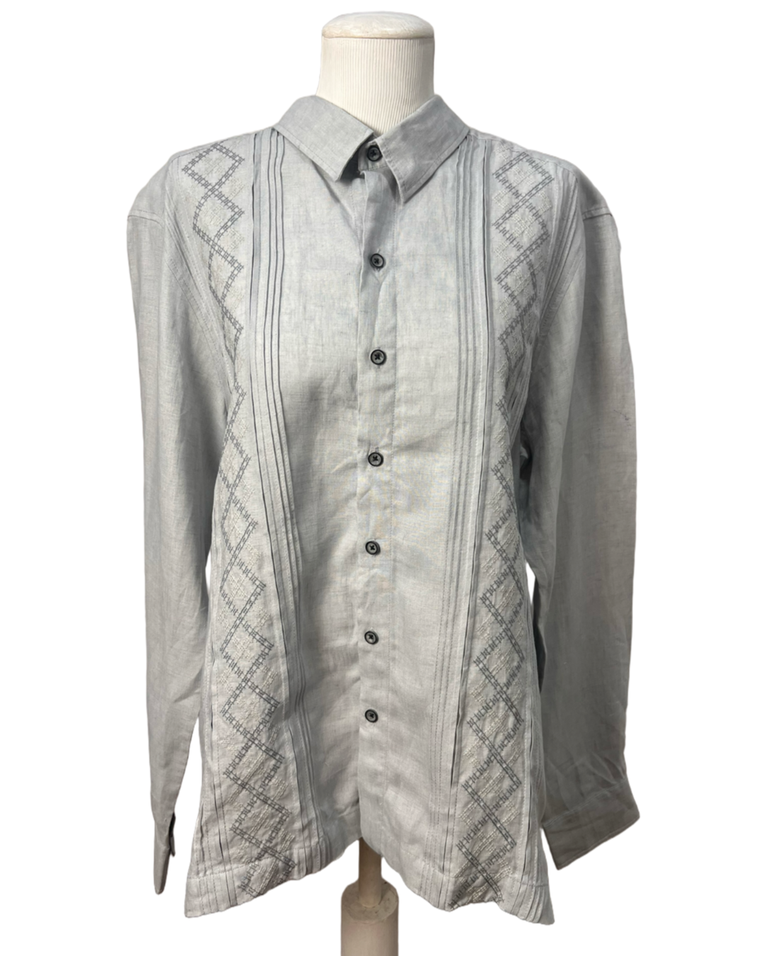Camisa Oversized Linho Abito -  tam (M)
