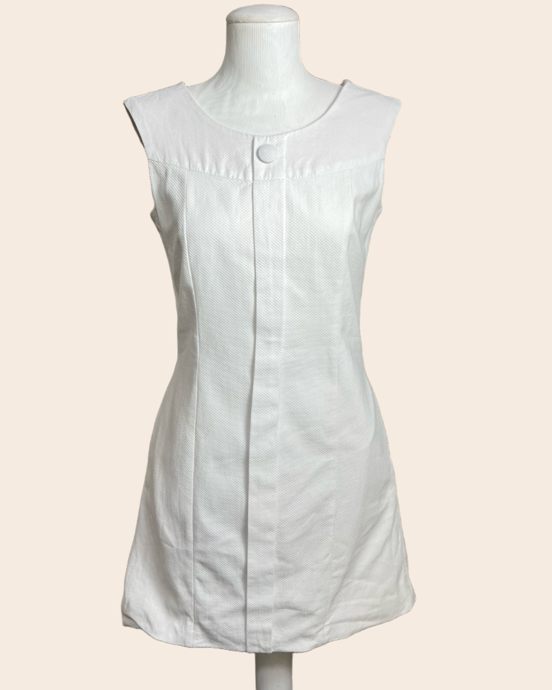 Vestido Branco laço -  tam (P)