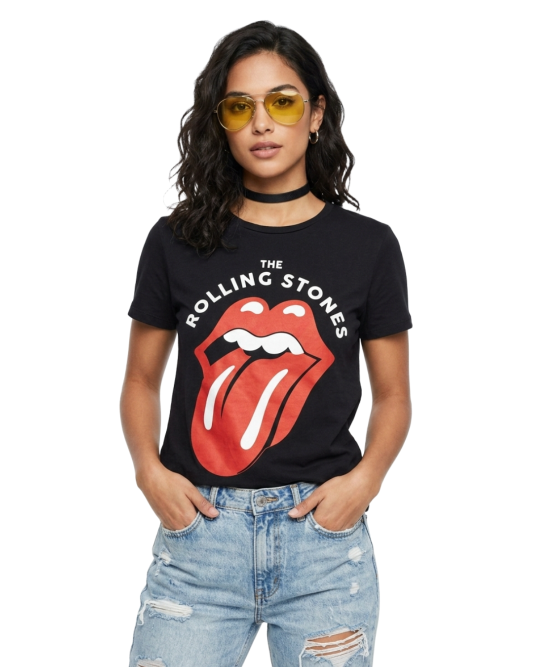 Camiseta  Rolling Stones - tam (G)