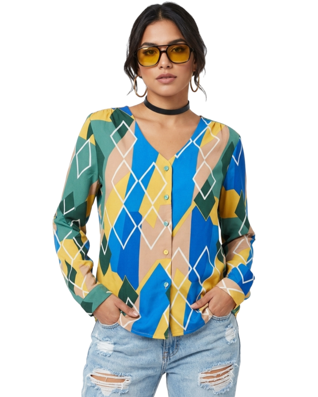Camisa Miss Fashion  - tam (GG)