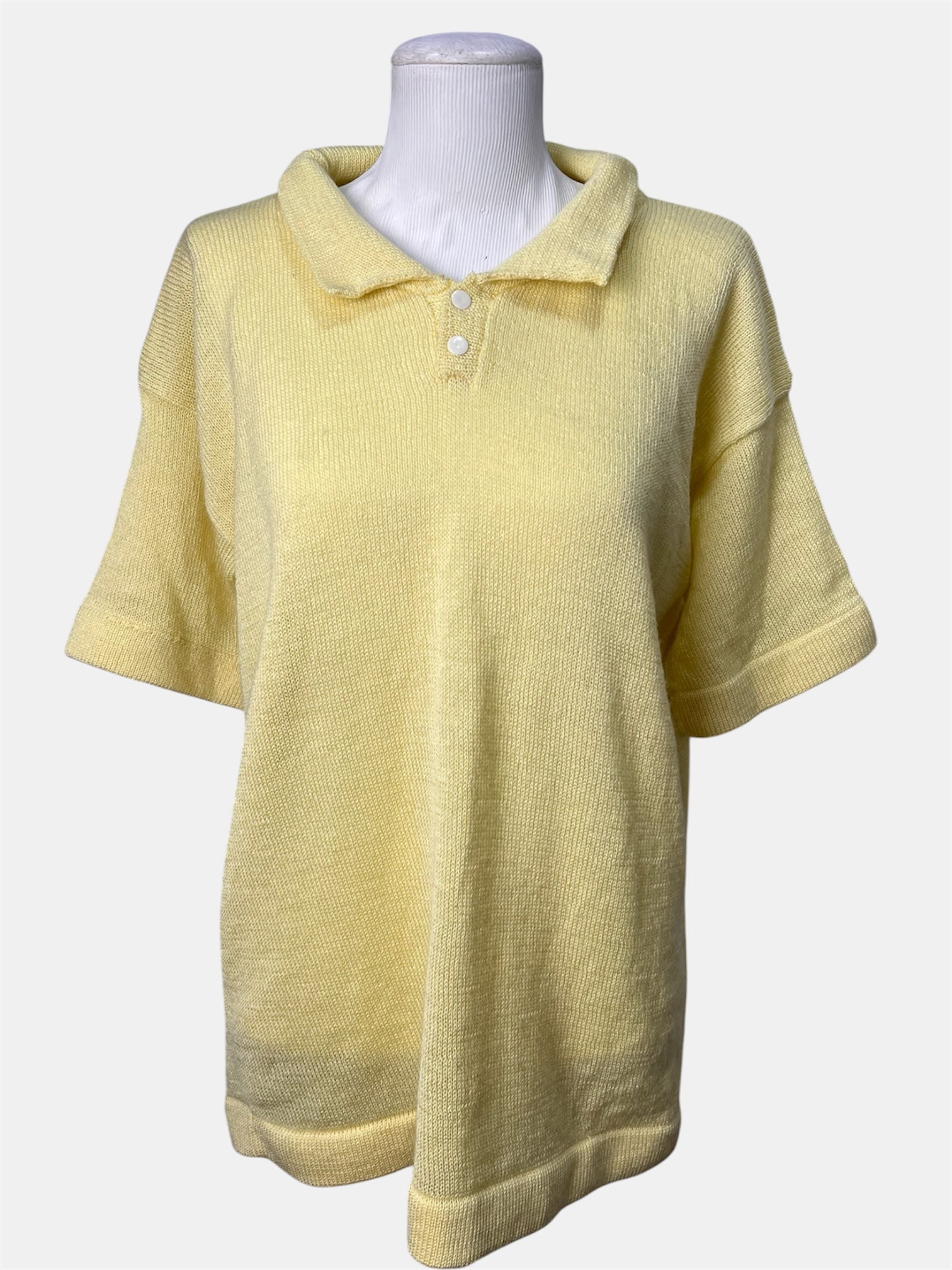 Camisa Tricô Yellow — tam G