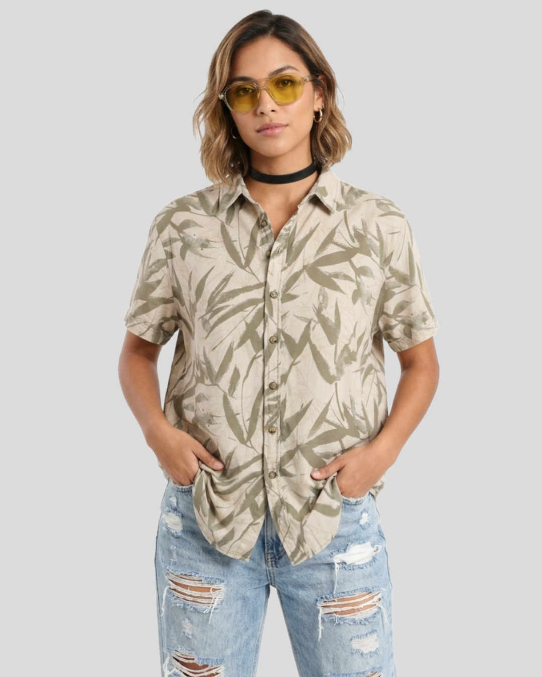 Camisa Oversized Resort — tam G