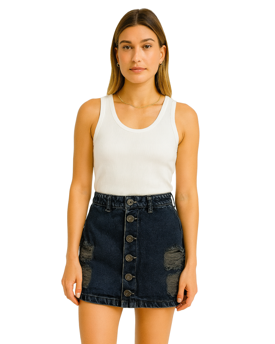 Saia Botões - tam (36)