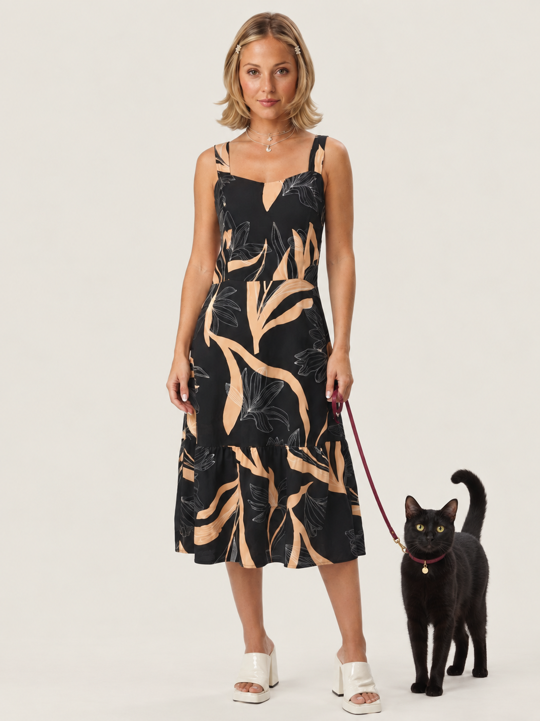 Vestido Philip Monica —  tam P