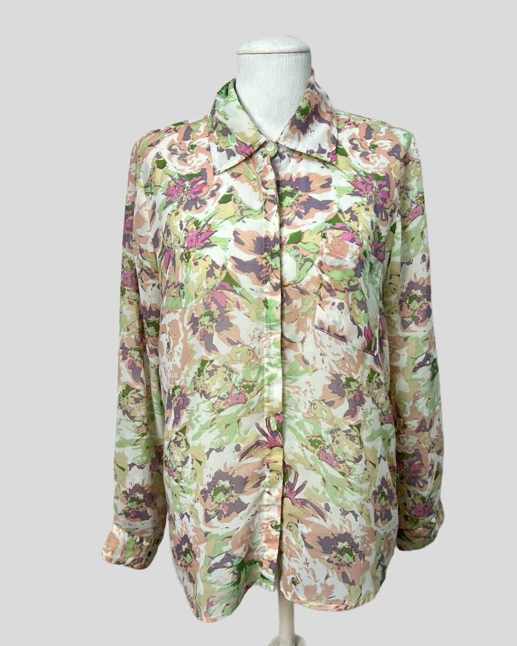 Camisa Flores summer - tam (M)