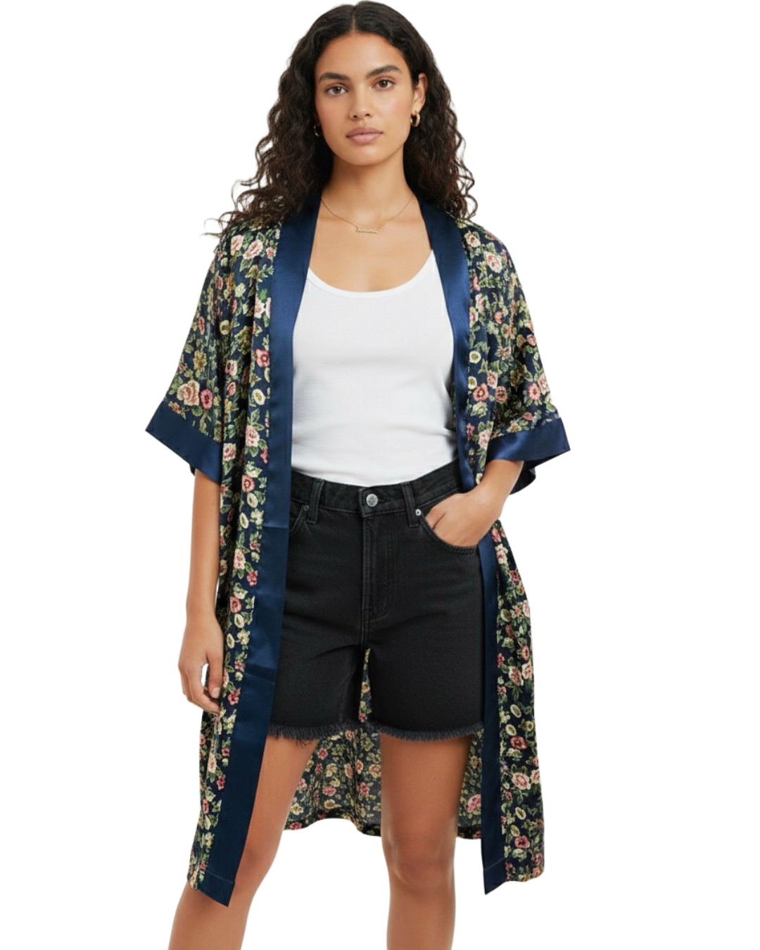 Kimono Flores - tam (M)
