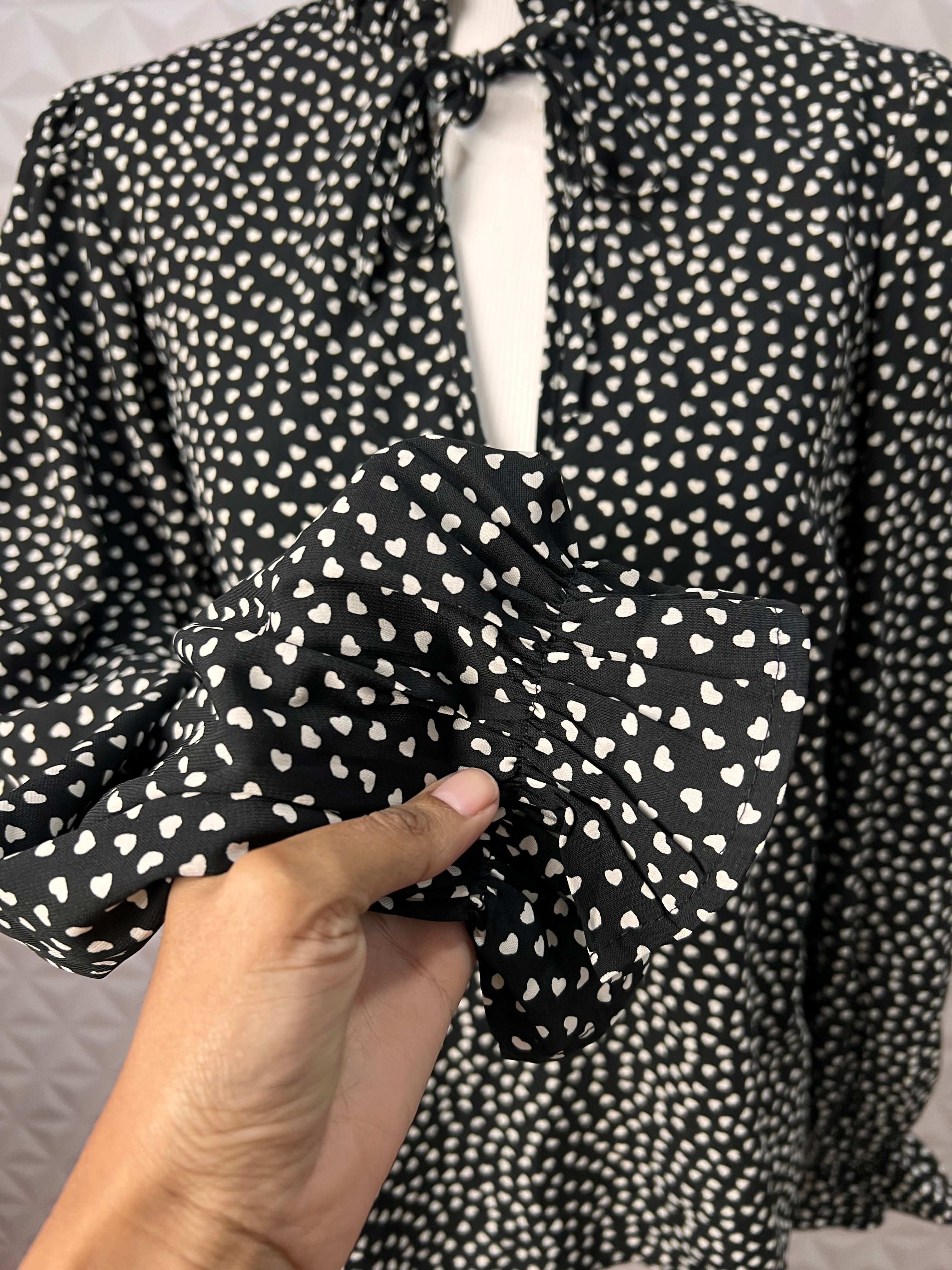 Camisa Marisa Hearts — tam M