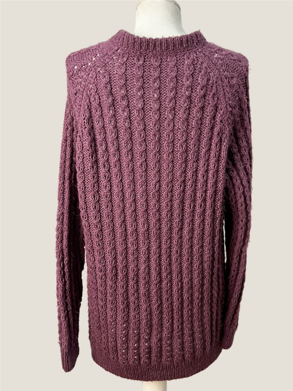 Cardigan Roxo  — tam G