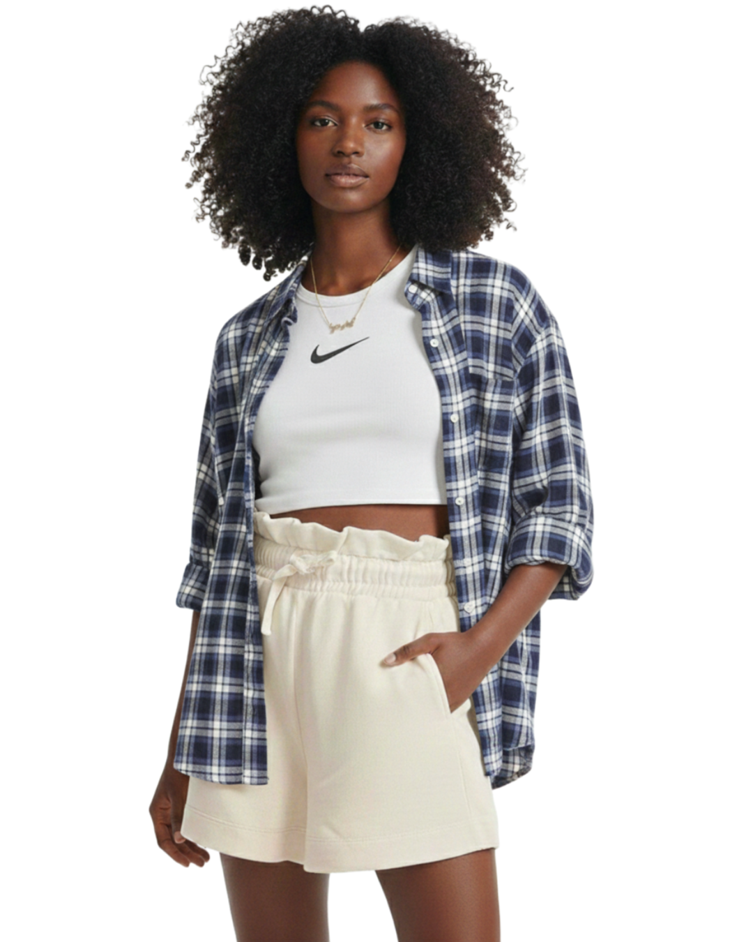 Camisa Oversized Marfino - tam (M)