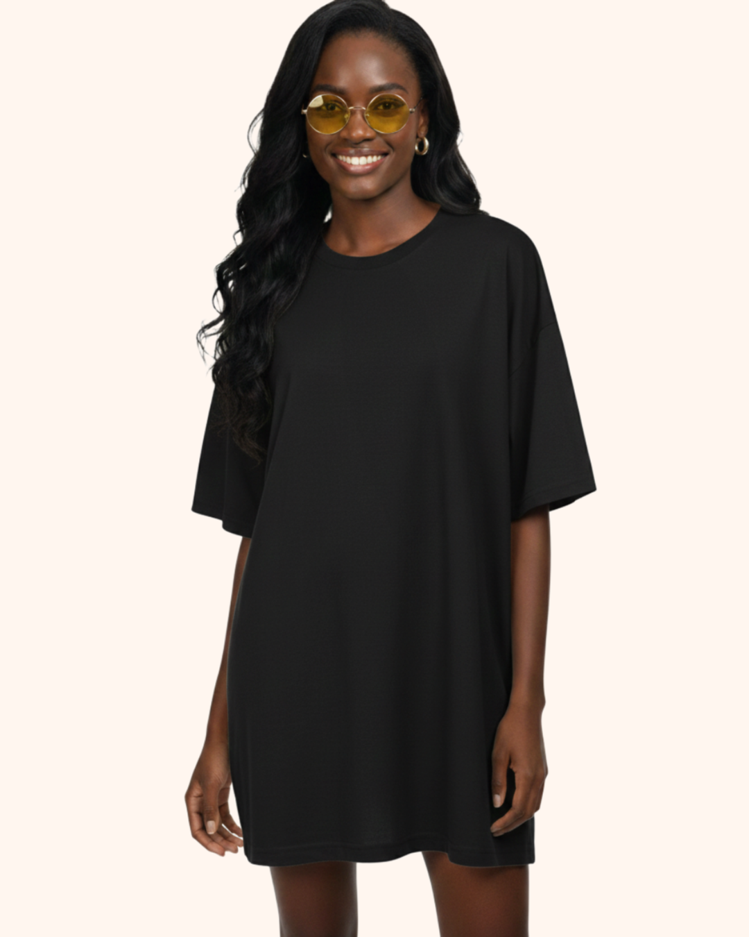 Camiseta lisa preta - tam (GG)