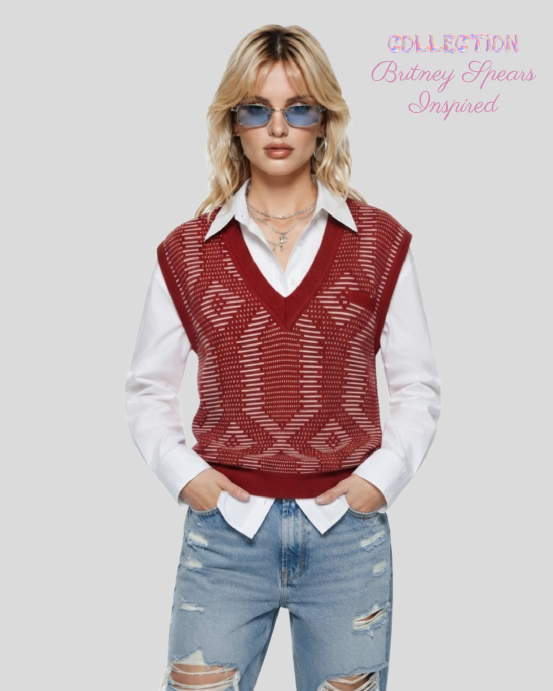 Pullover Red  — tam G