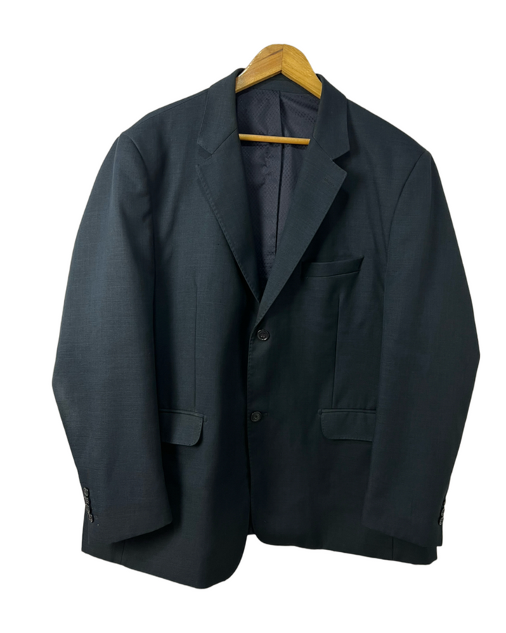 Blazer Oversized Garbo Marinho - tam (GG)