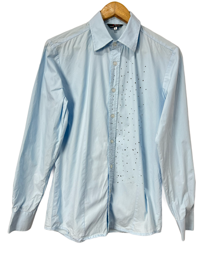 Camisa Estilizada Azul- tam (P)