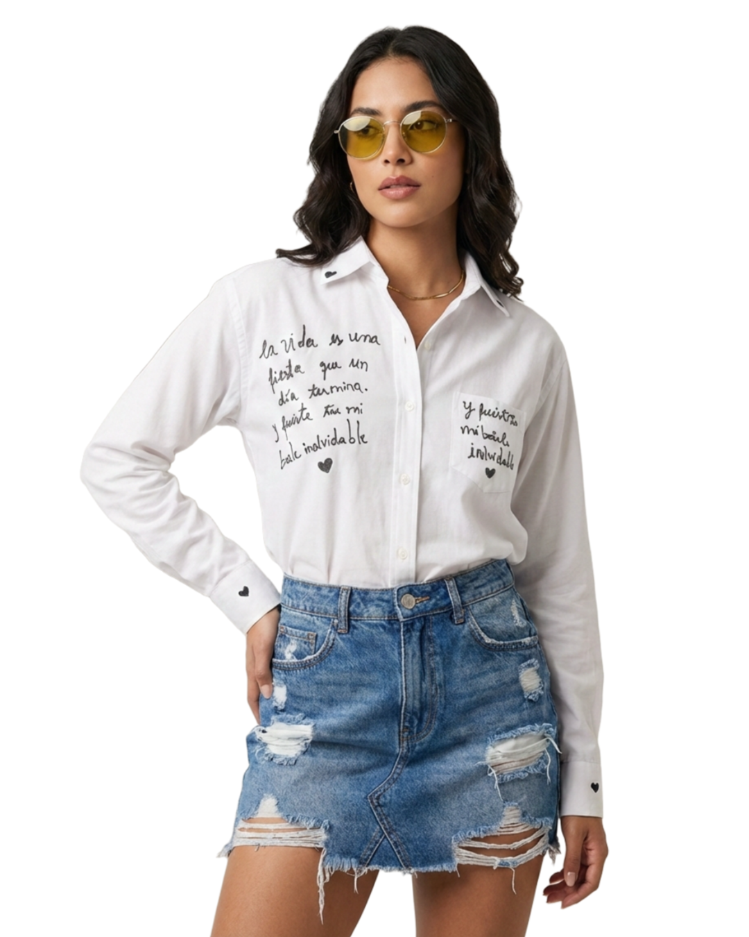 Camisa estilizada Baile Inolvidable - tam (M)