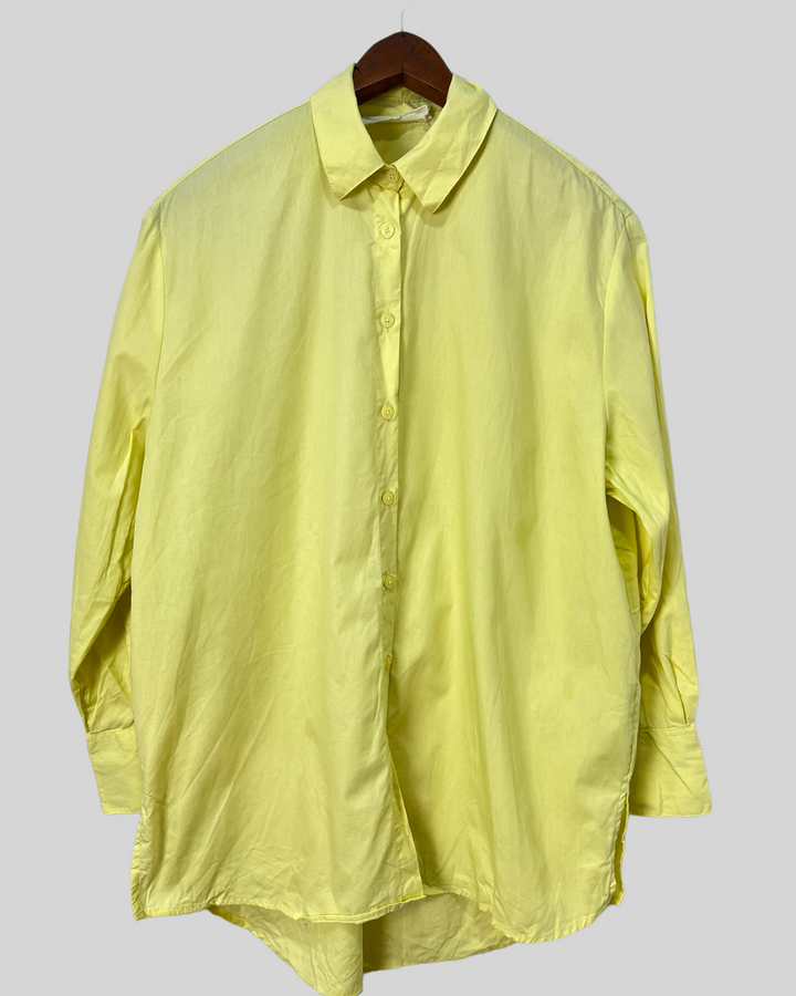 Camisa Oversized amarelo sol - tam (P)