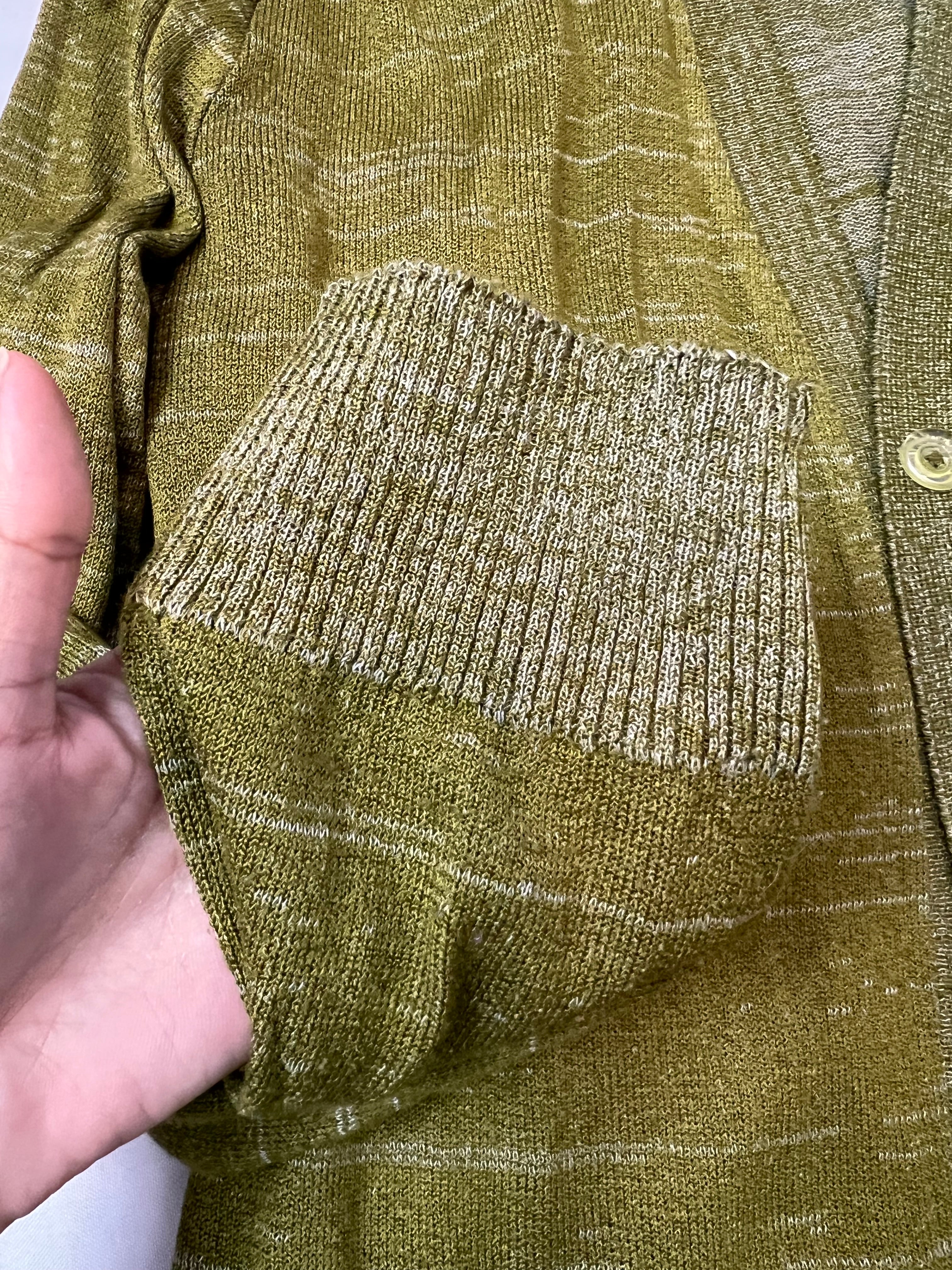 Cardigan Green - tam (M)