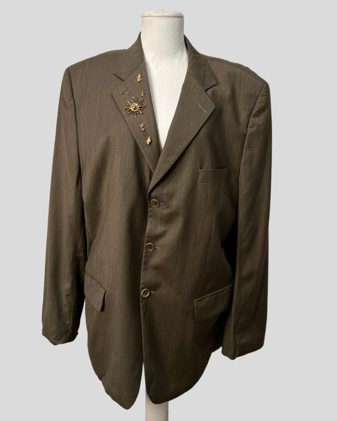 Blazer Oversized Estilizado Vila Romana — tam GG