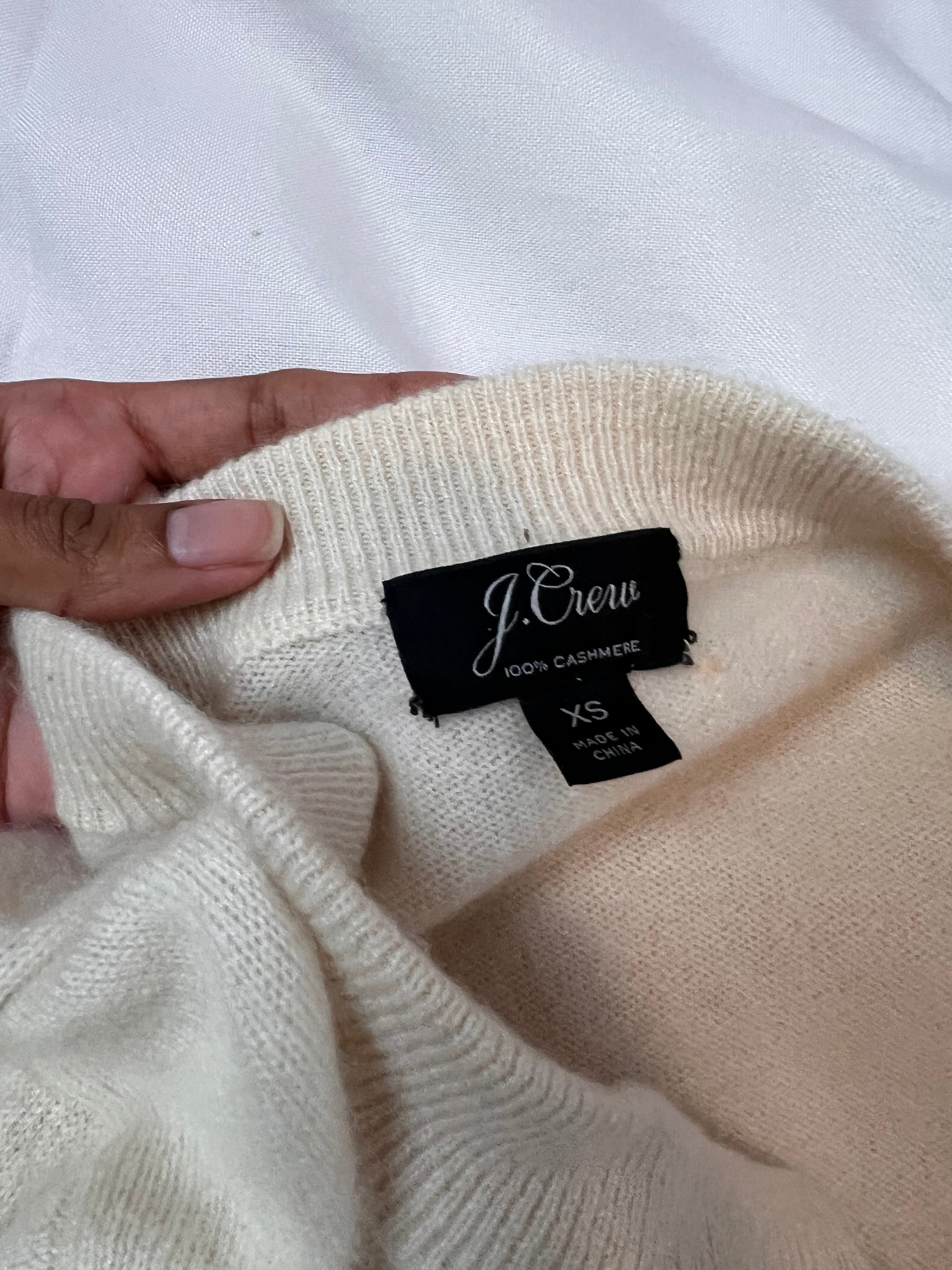 Cardigan Creme  Cashmere - tam (PP)