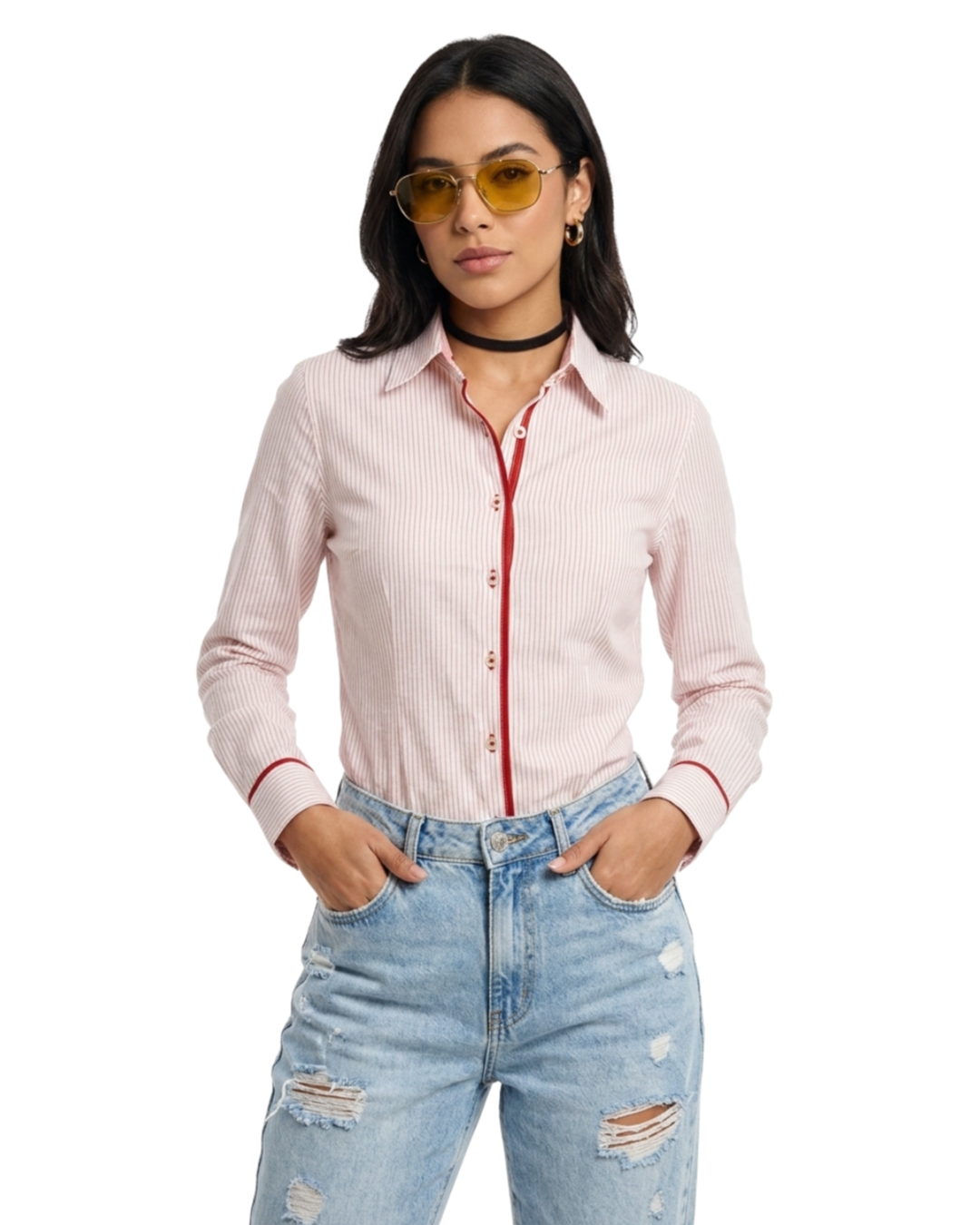 Camisa Risca -  tam (M)