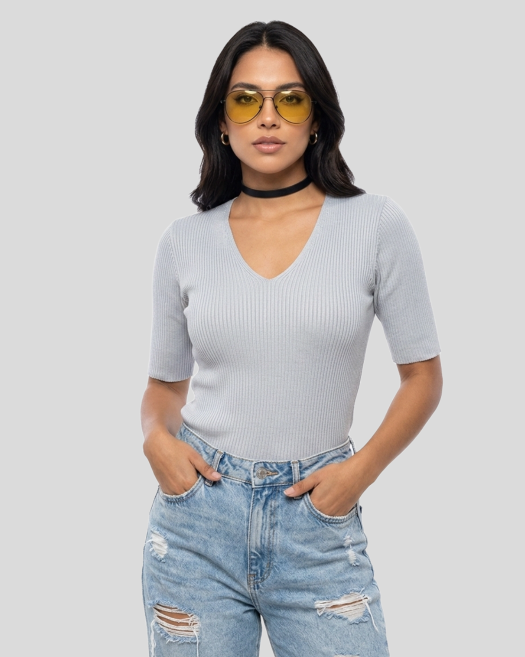 Top Tricô Maria Filó — tam M