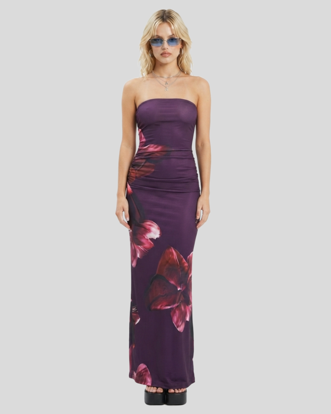 Vestido Longo Lilás — tam M