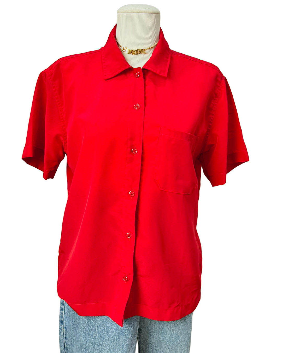 Camisa Vermelha Vintage- tam (GG)