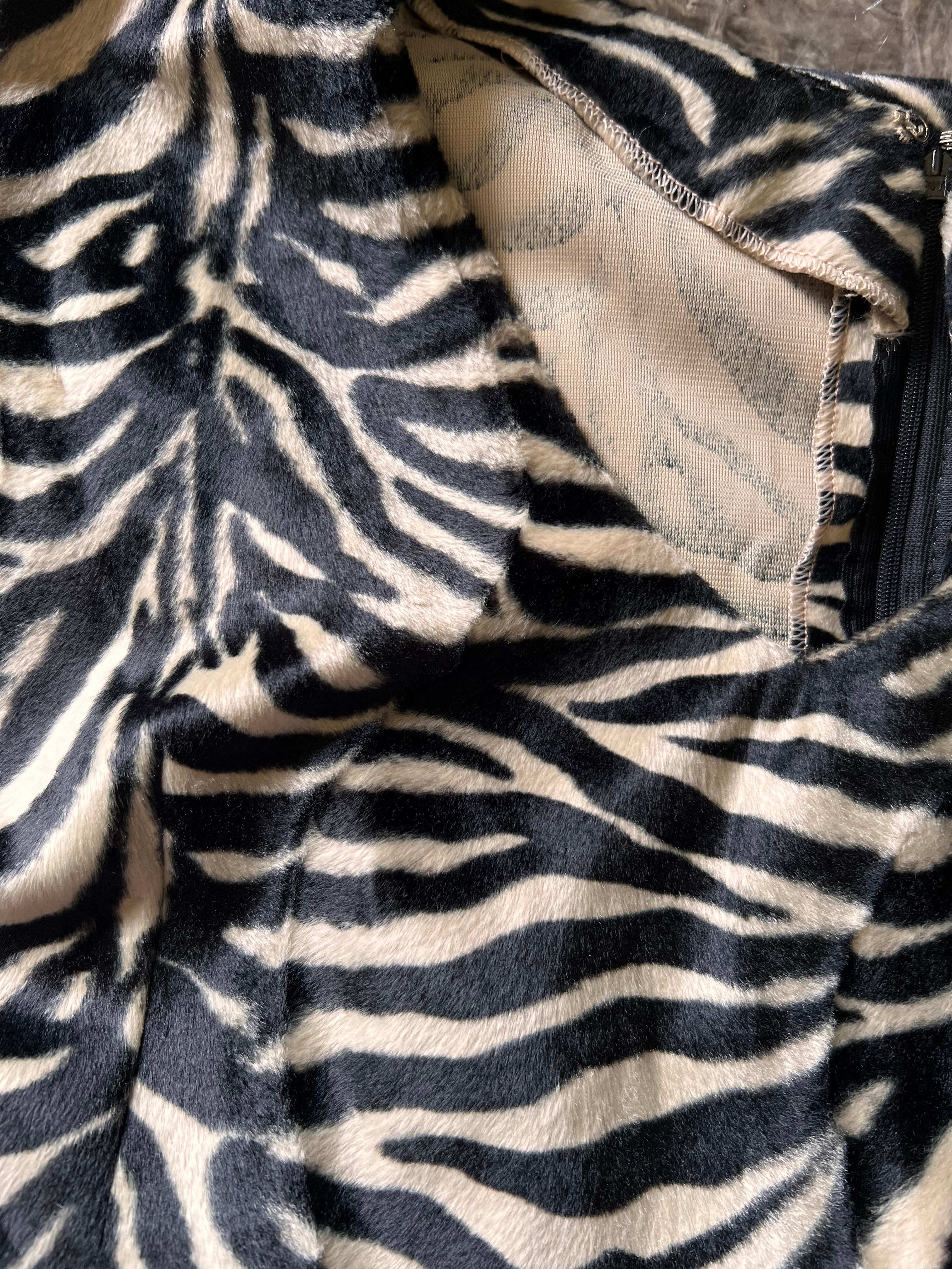 Vestido Animal Zebra -  tam (G)