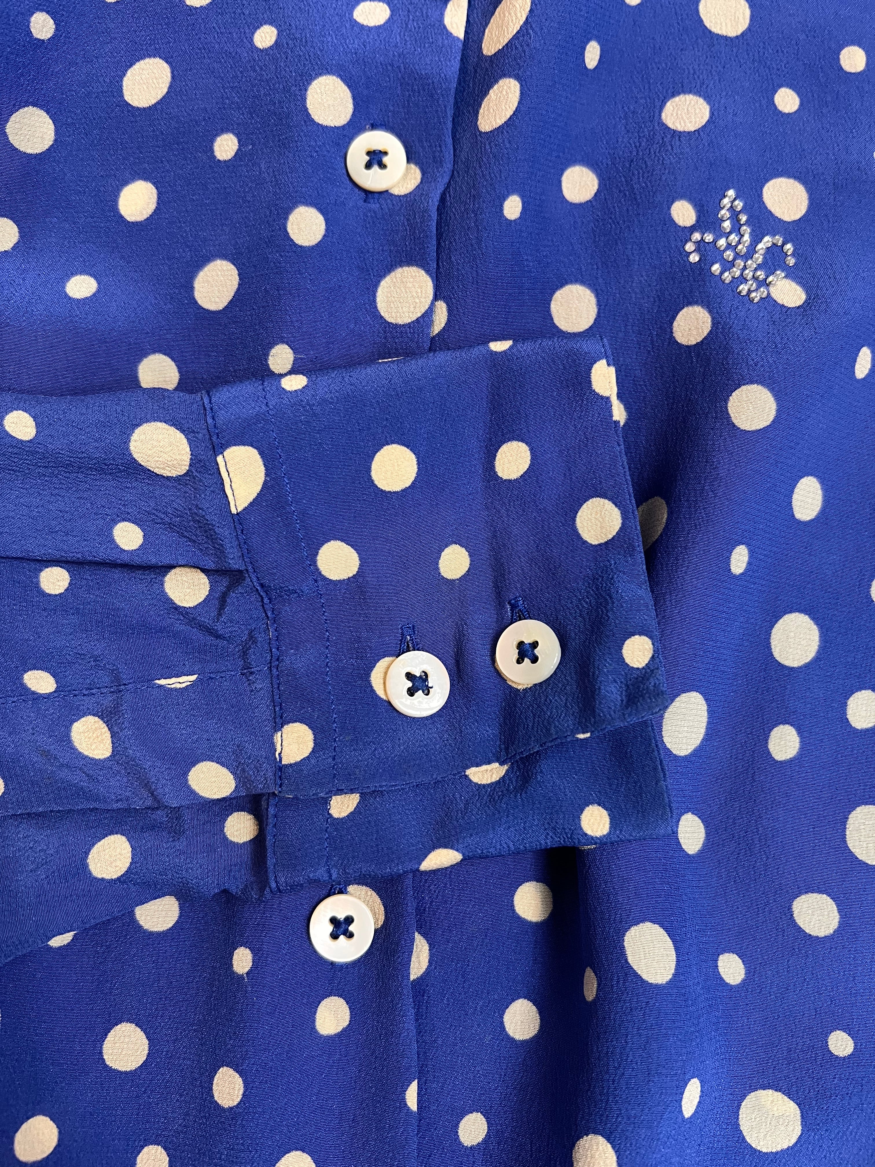 Camisa Dudalina Seda - tam (P)