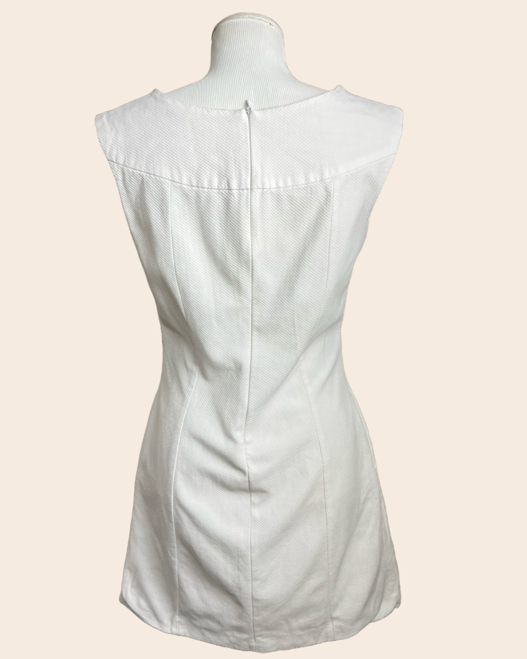 Vestido Branco laço -  tam (P)
