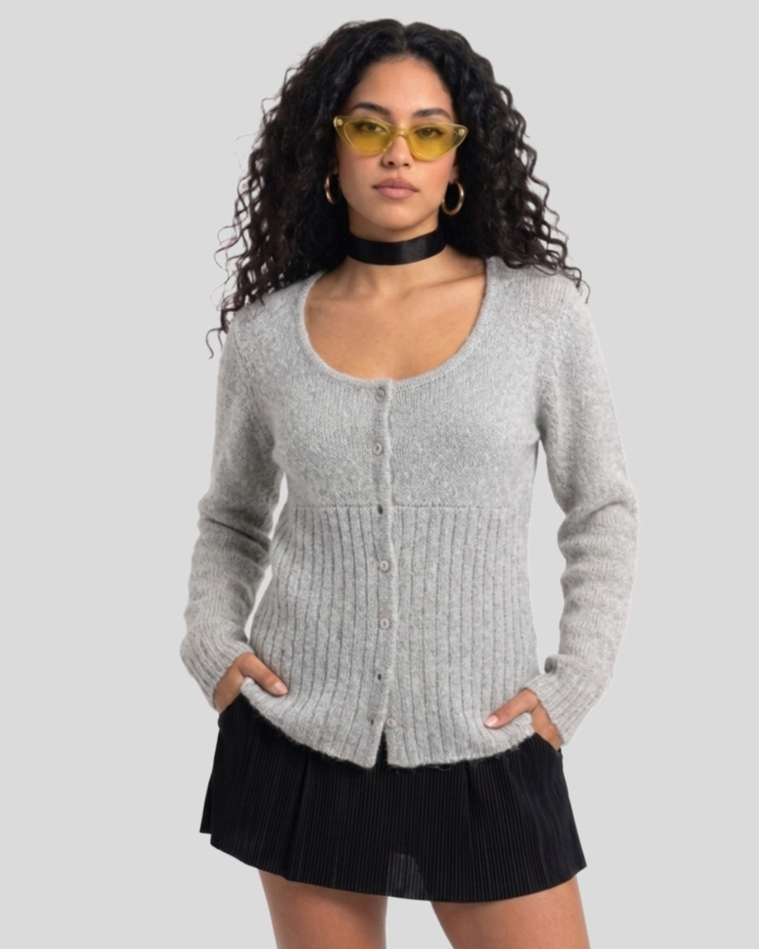 Cardigan Barreds - tam (G)