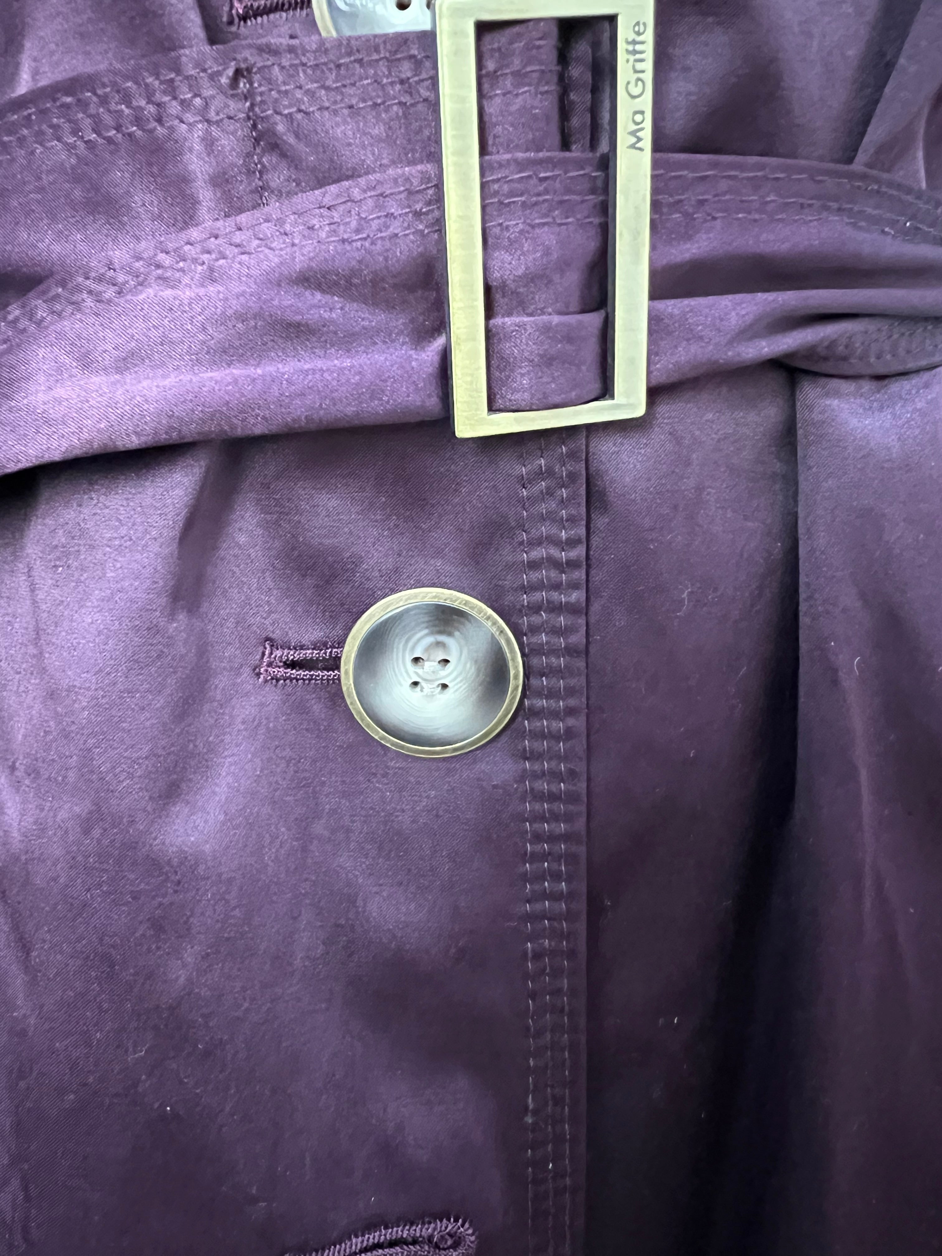 Sobretudo Roxo - tam (P)