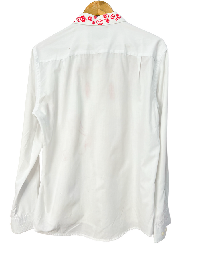 Camisa Oversized Estilizada Smile - tam (M)