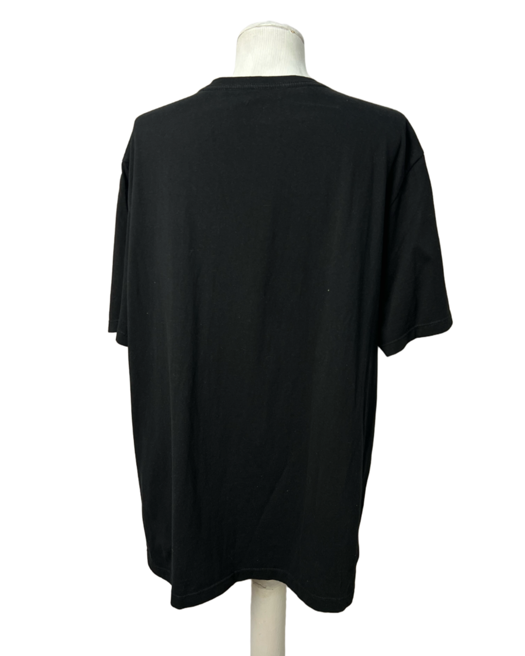 Camiseta lisa preta - tam (GG)