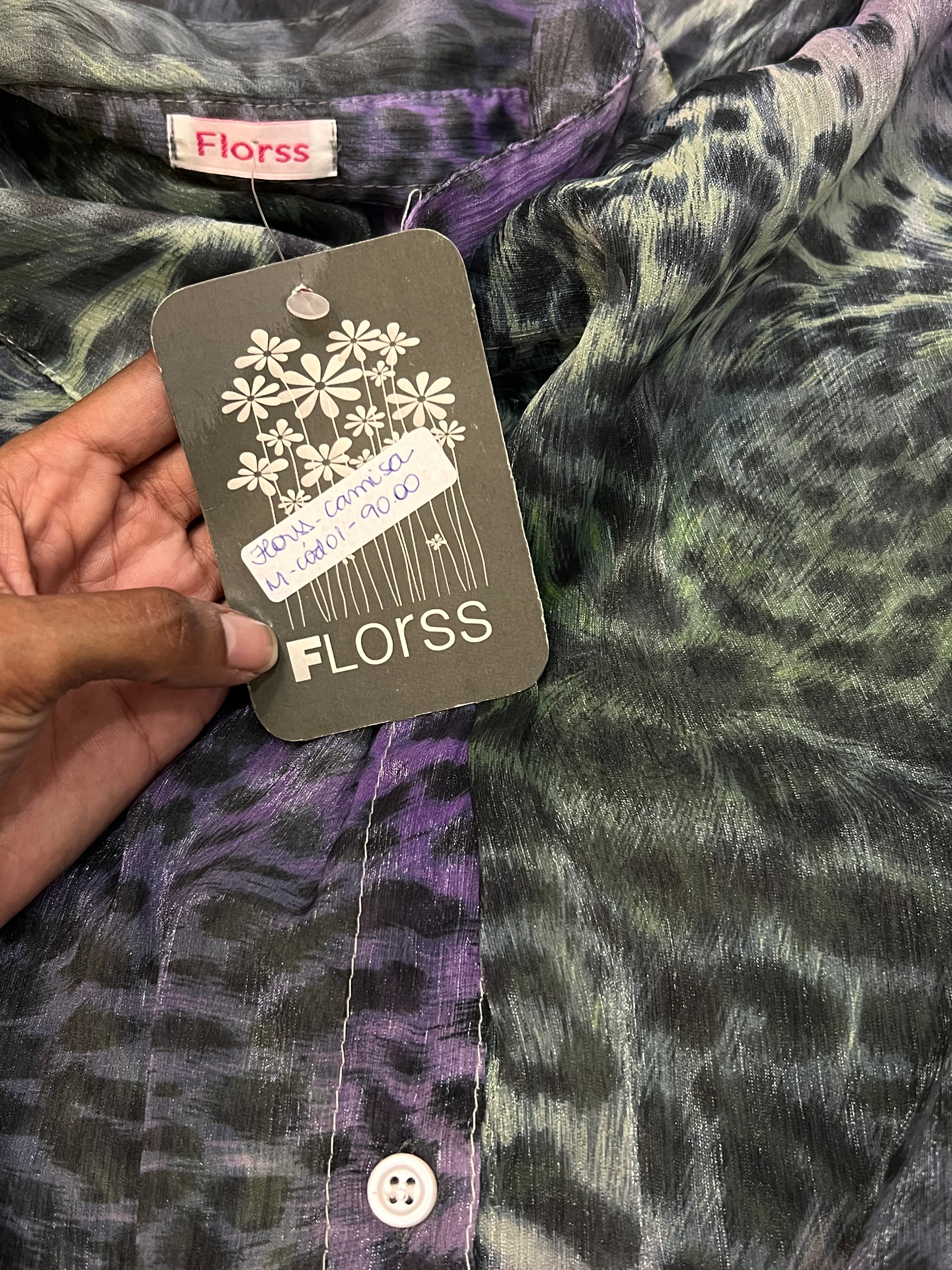 Camisa  Florss - tam (G)