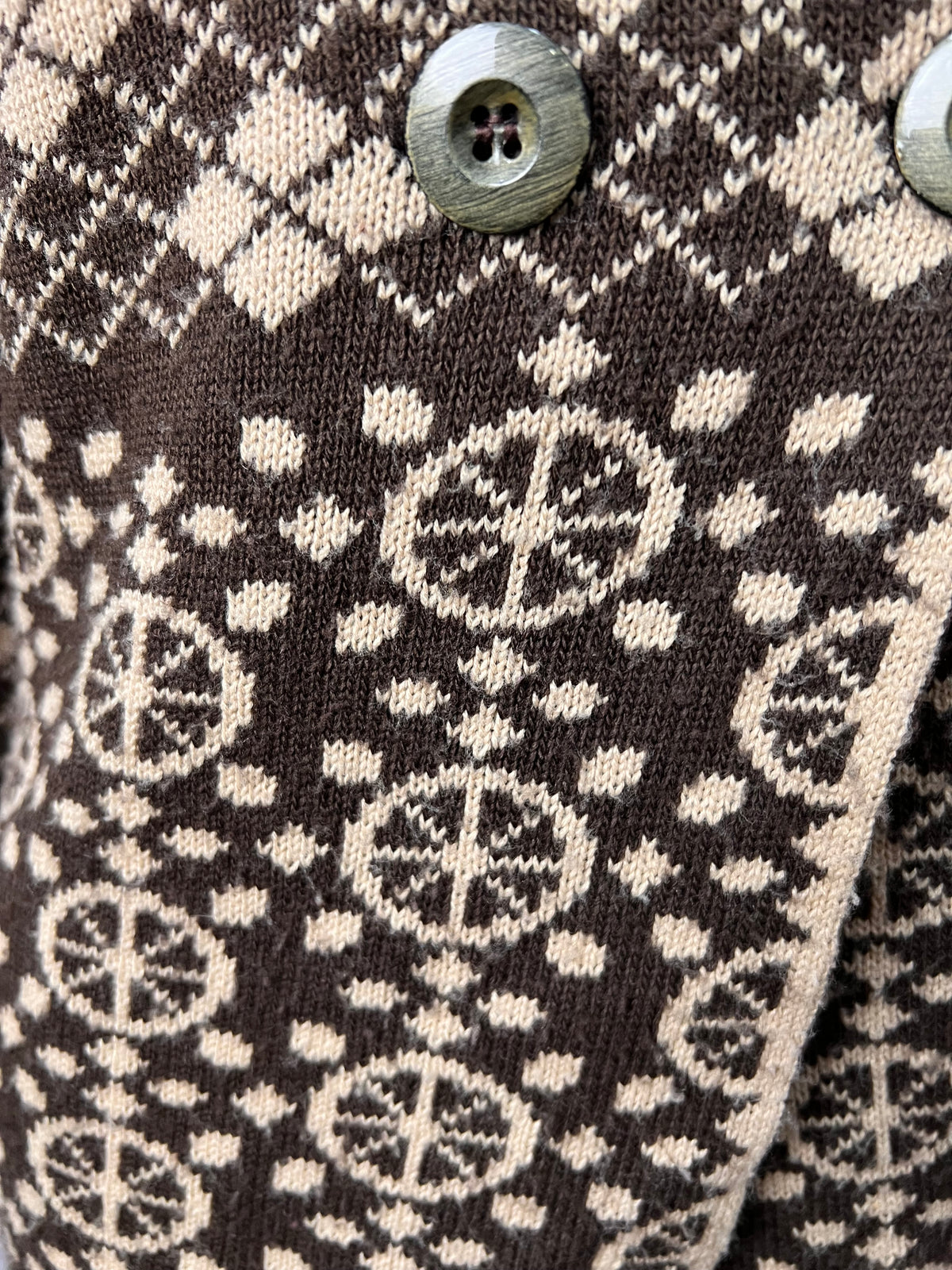 Cardigan Marrom  —  tam M