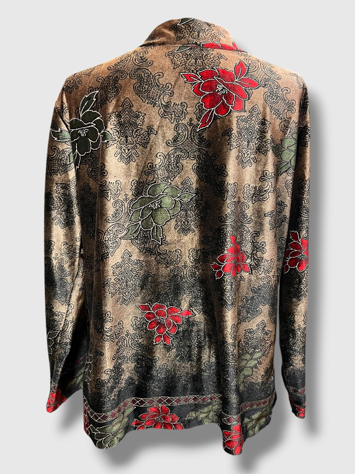 Camisa Vintage Veludo — tam G