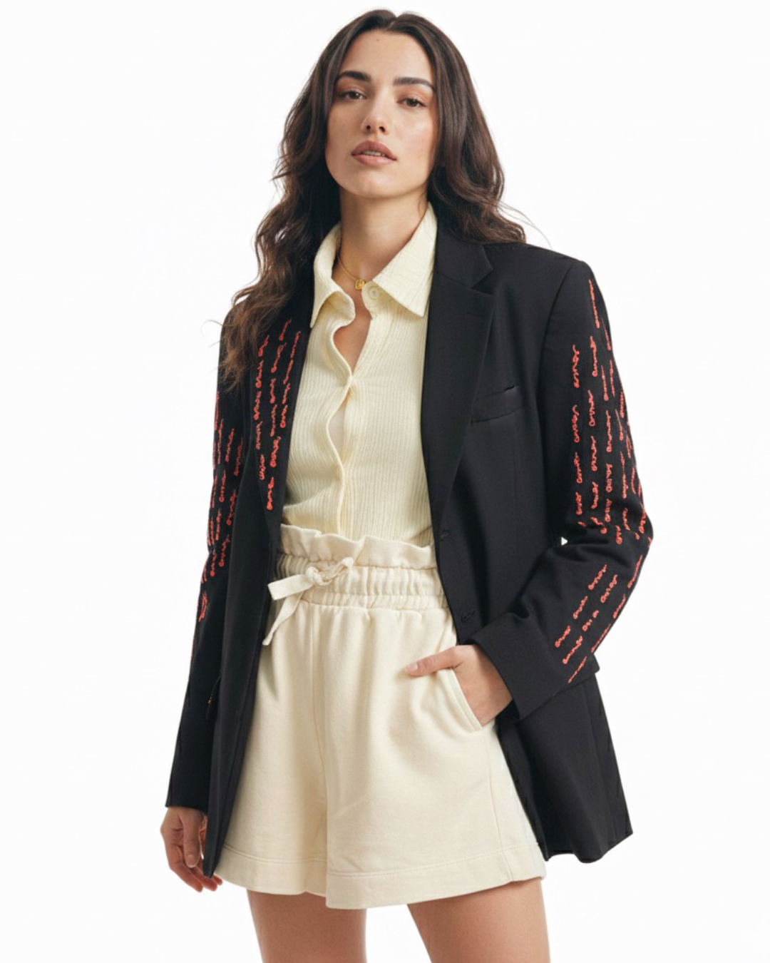 Blazer Oversized Estilzado - tam (GG)