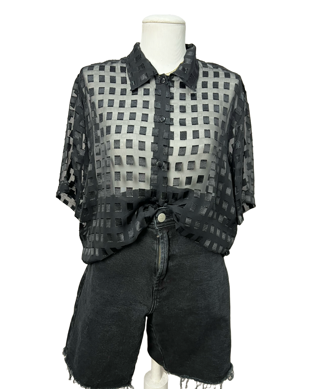 Camisa Quadras - tam (G)