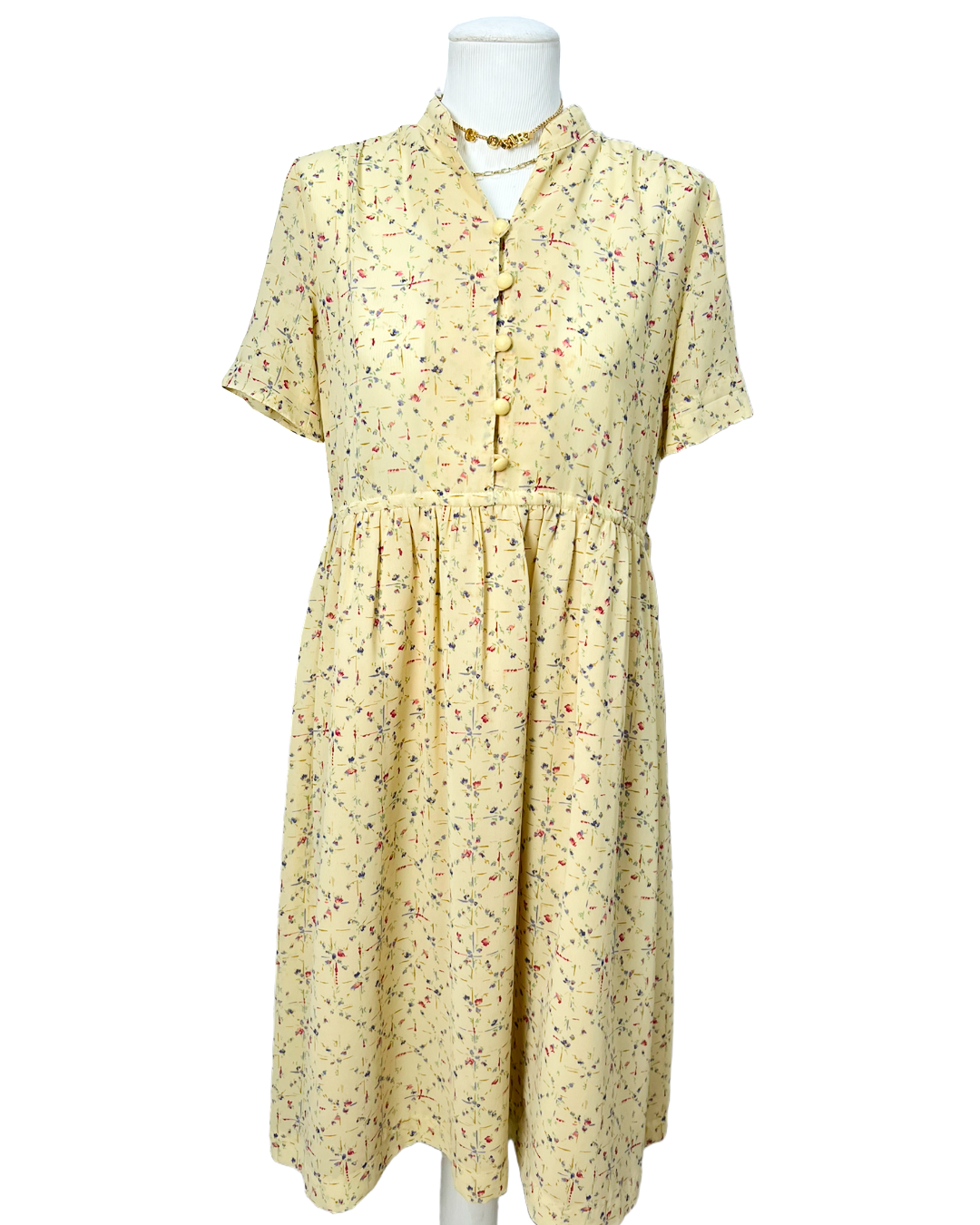 Vestido Flores - tam (G)