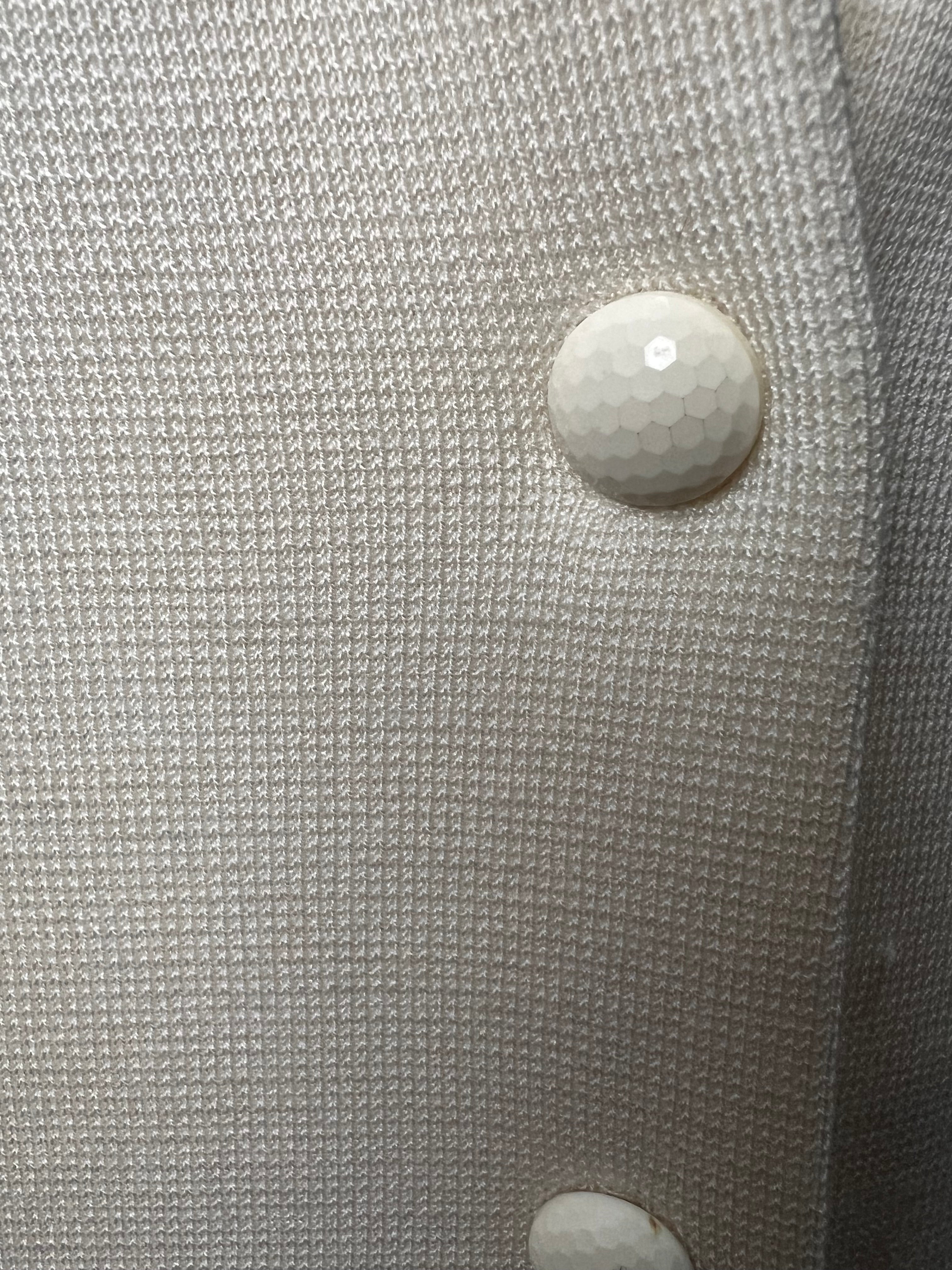 Cardigan OffWhite Vintage — tam G